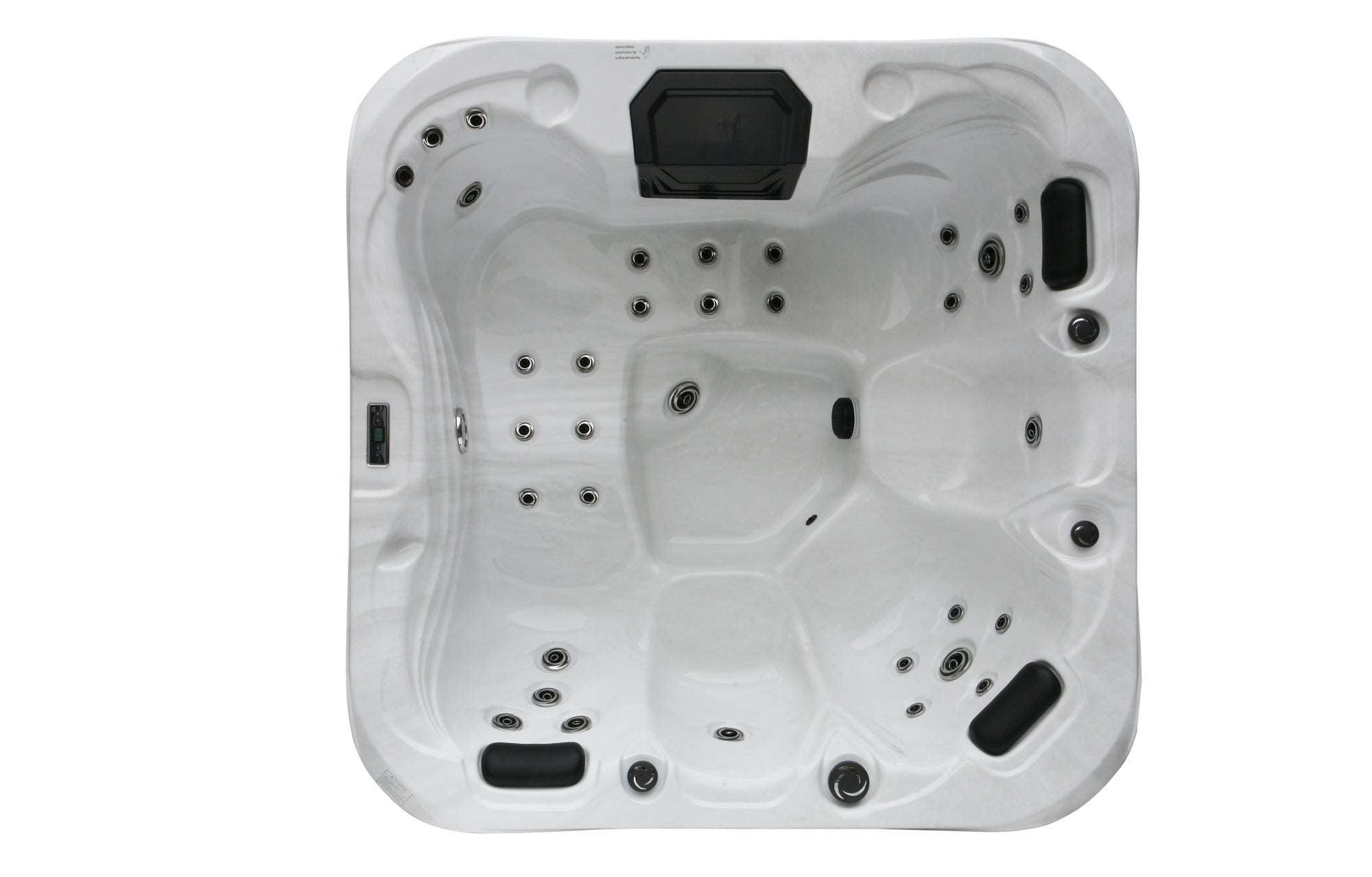 Sanotechnik Whirlpool TAHITI mit 31 Massagedüsen für 5 Personen mit Bluetooth Audio System, WiFi Fernbedienung und LED Beleuchtung